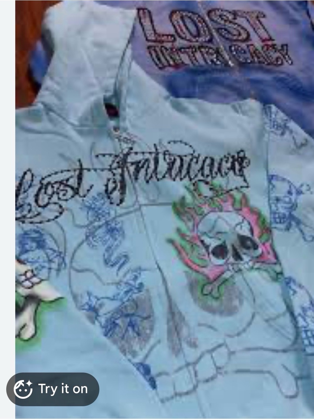 Lost Intricacy x Ed Hardy Rhinestone Hoodie🔥🔥